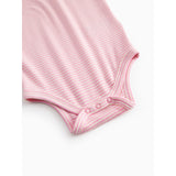 MarMar Modal Fine Rib Pink Stripe Ben Body