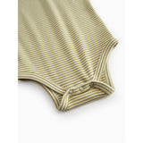 MarMar Modal Fine Rib Olive Stripe Ben Body