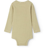 MarMar Modal Fine Rib Olive Stripe Ben Body