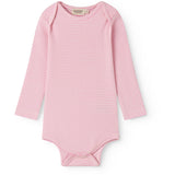 MarMar Modal Fine Rib Pink Stripe Ben Body