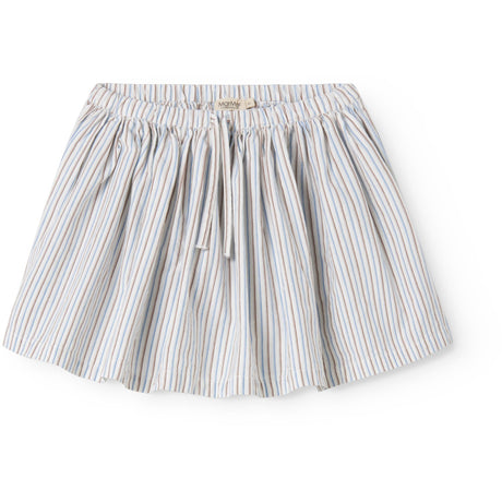 MarMar Cotton Blue Iris Stripe Sana Skjørt