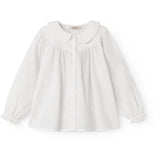 MarMar Fine Dobby White Trissy Bluse