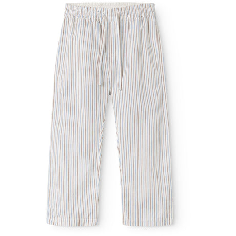 MarMar Cotton Blue Iris Stripe Plano Bukser