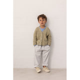 MarMar Cotton Blue Iris Stripe Plano Bukser