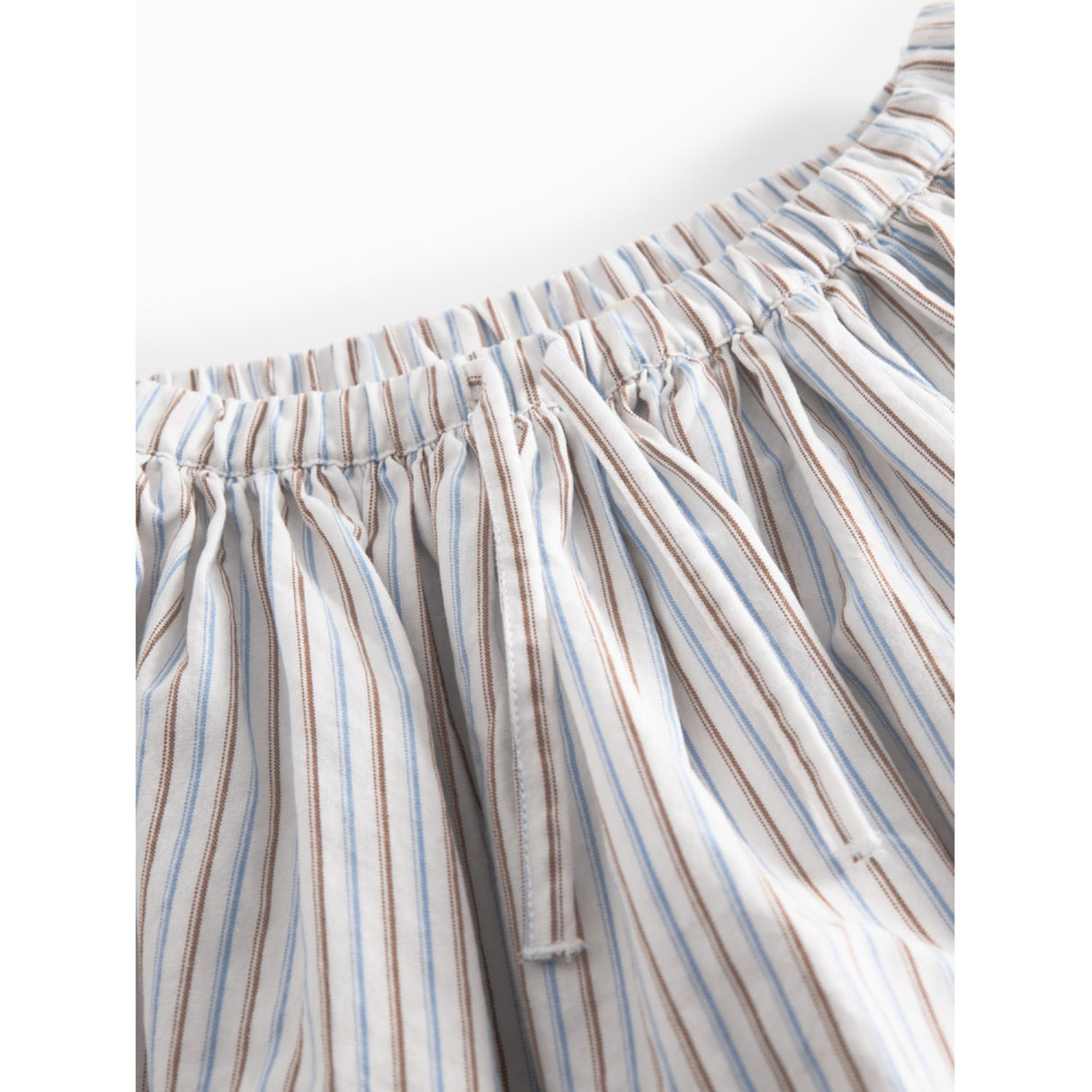 MarMar Cotton Blue Iris Stripe Sana Skjørt