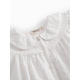 MarMar Fine Dobby White Trissy Bluse