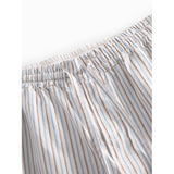 MarMar Cotton Blue Iris Stripe Plano Bukser