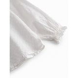 MarMar Fine Dobby White Trissy Bluse