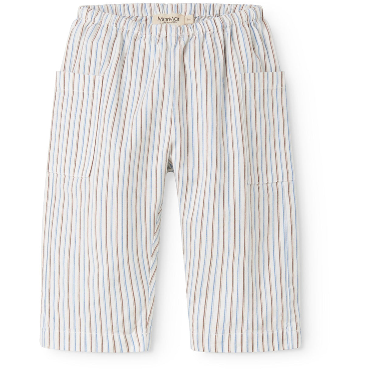 MarMar Cotton Blue Iris Stripe Panto Bukser