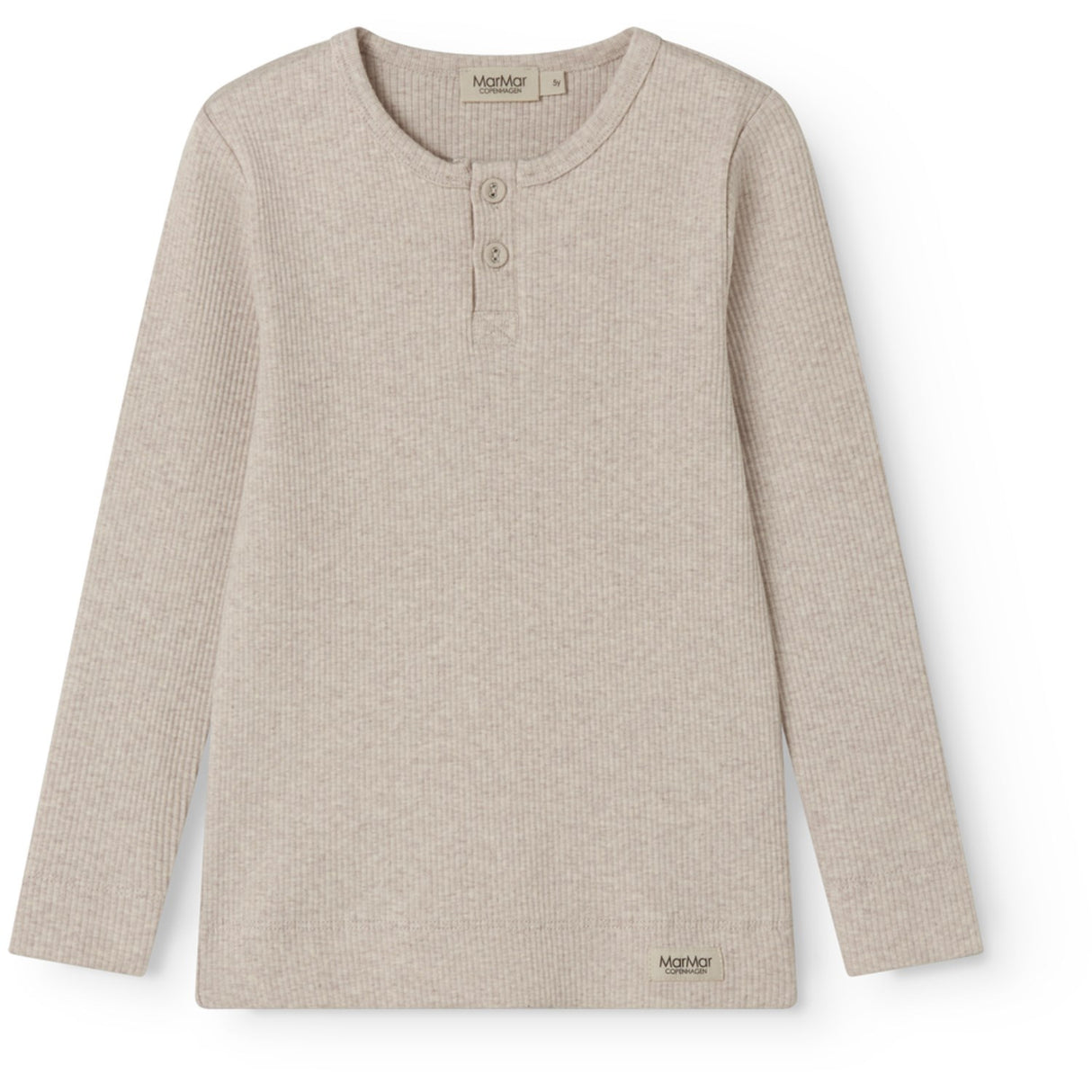 MarMar Modal Melange Light Beige Mel. Bluse