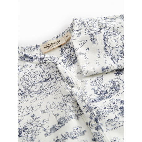 MarMar Newborn Modal Smooth Print Moominvalley Renas Heldrakt
