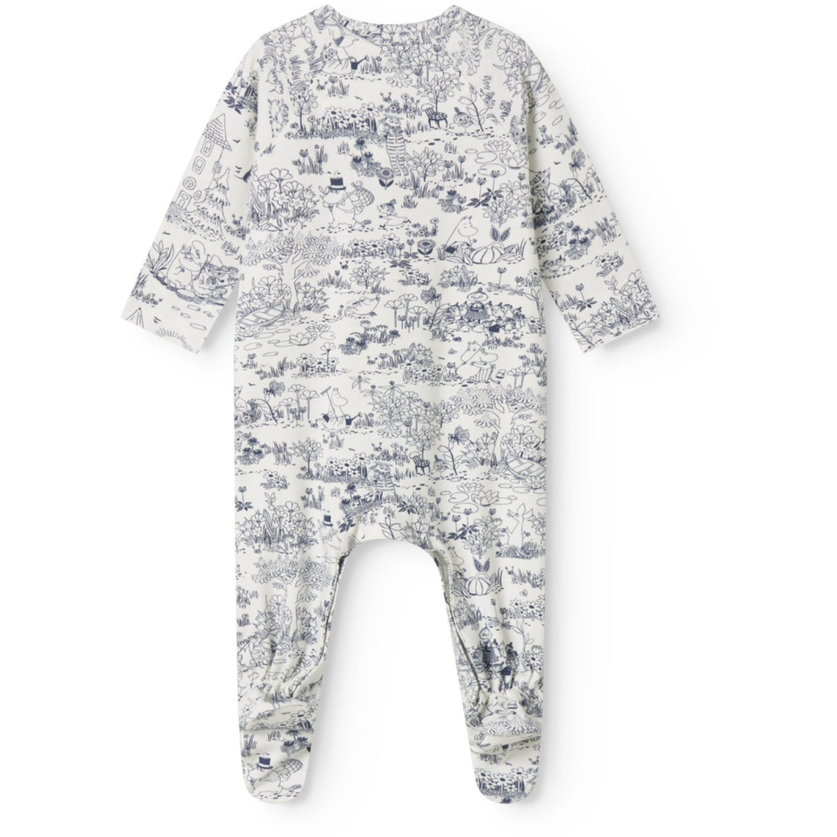 MarMar Newborn Modal Smooth Print Moominvalley Renas Heldrakt
