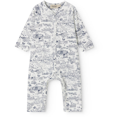 MarMar Newborn Modal Smooth Print Moominvalley Rena Heldrakt