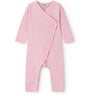 MarMar Newborn Modal Fine Rib Pink Stripe Rikke Heldrakt