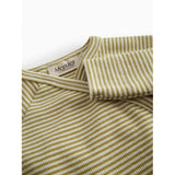 MarMar Newborn Modal Fine Rib Olive Stripe Bellis Body