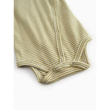 MarMar Newborn Modal Fine Rib Olive Stripe Bellis Body