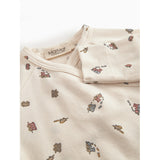 MarMar Newborn Modal Smooth Print Trains Rubello Heldrakt