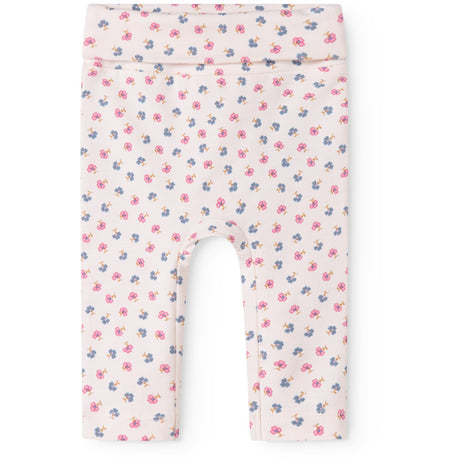 MarMar Newborn Modal Smooth Print Mini Flower Piva Bukser