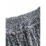 MarMar Leopard Blue Leo Leo Sylvia Skjørt