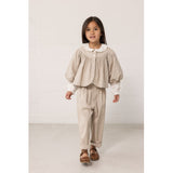 MarMar Cotton Texture Mercury Grey Plano Bukser