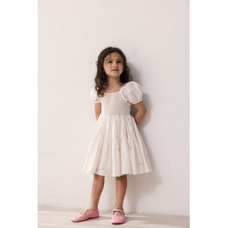 MarMar Light Cotton Summer Embroidery Dyman Kjole