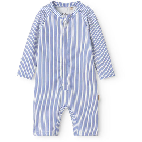 MarMar Swim Print Bolich Blue Stripe Swal Drakt