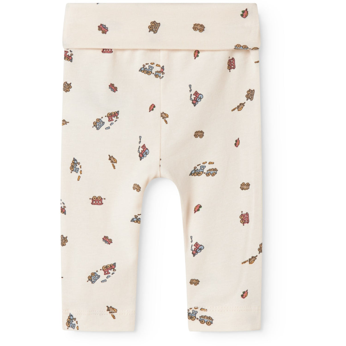 MarMar Newborn Modal Smooth Print Trains Piva Bukser