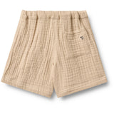 Wheat Warm Sand Sett Skjorte S/S & Shorts Svend