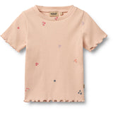 Wheat Rose Flowers Sett T-shirt S/S & Bukser Alicia