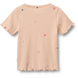 Wheat Rose Flowers Sett T-shirt S/S & Bukser Alicia