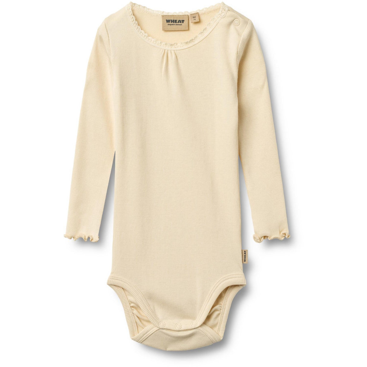 Wheat Barely Apricot Rib Body L/S Lotta
