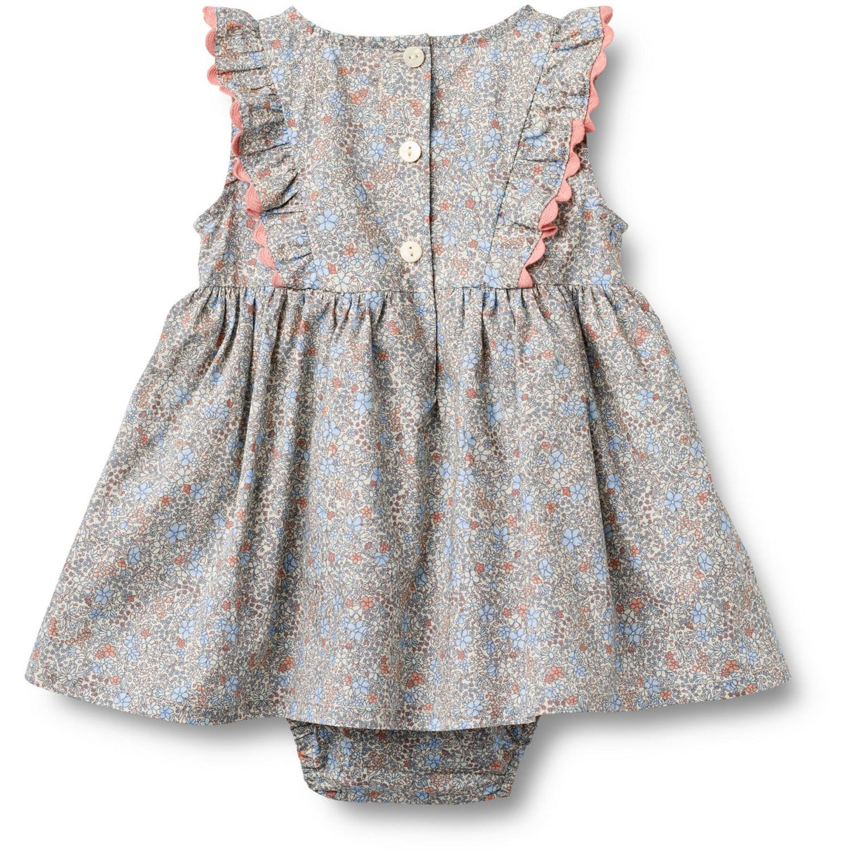 Wheat Air Blue Flowers Body Kjole Sofia