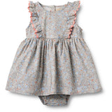Wheat Air Blue Flowers Body Kjole Sofia