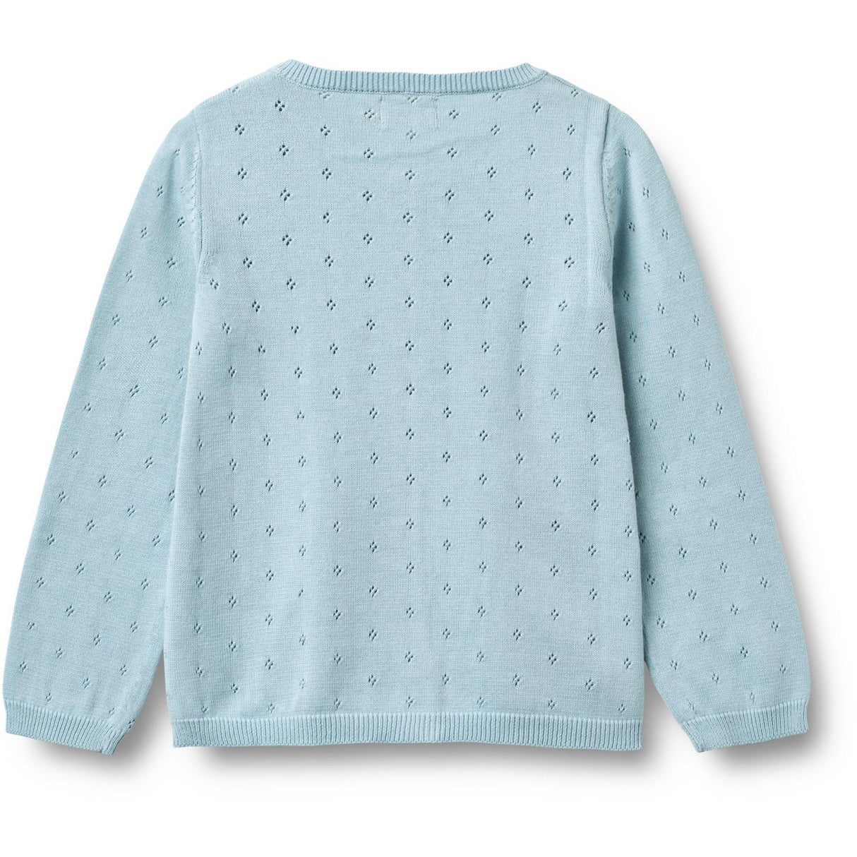 Wheat Summer Sky Strikk Cardigan Maia