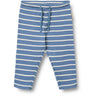 Wheat Blue Stripe Jersey Bukser Manfred