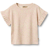 Wheat Coral Flowers T-shirt S/S Ally