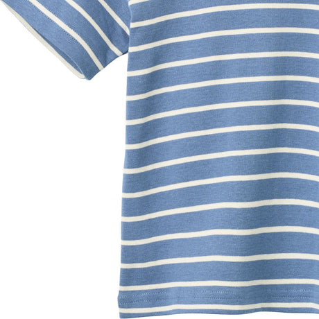 Wheat Blue Stripe T-shirt S/S Fabian
