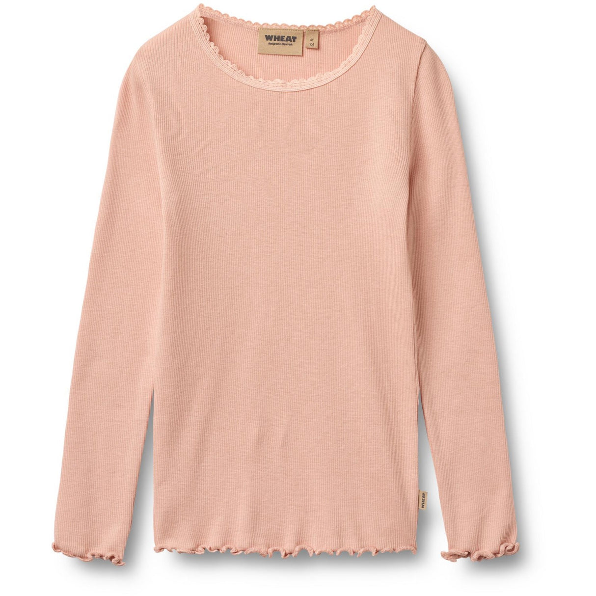Wheat Rose Cloud Rib T-Shirt L/S Reese