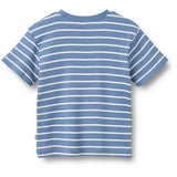Wheat Blue Stripe T-shirt S/S Fabian