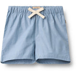 Wheat Blue Chambrey Shorts Max