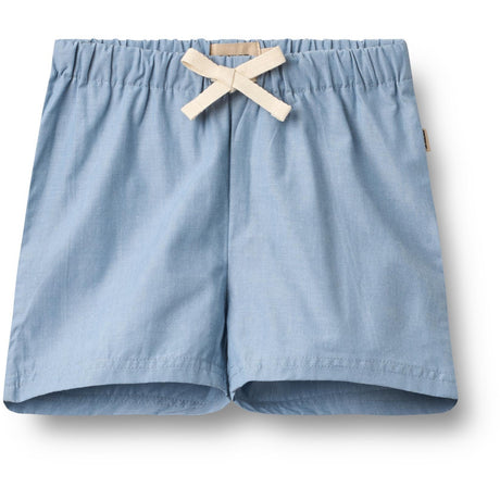 Wheat Blue Chambrey Shorts Max