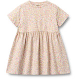 Wheat Blush Flower Meadow Jersey Kjole Anna