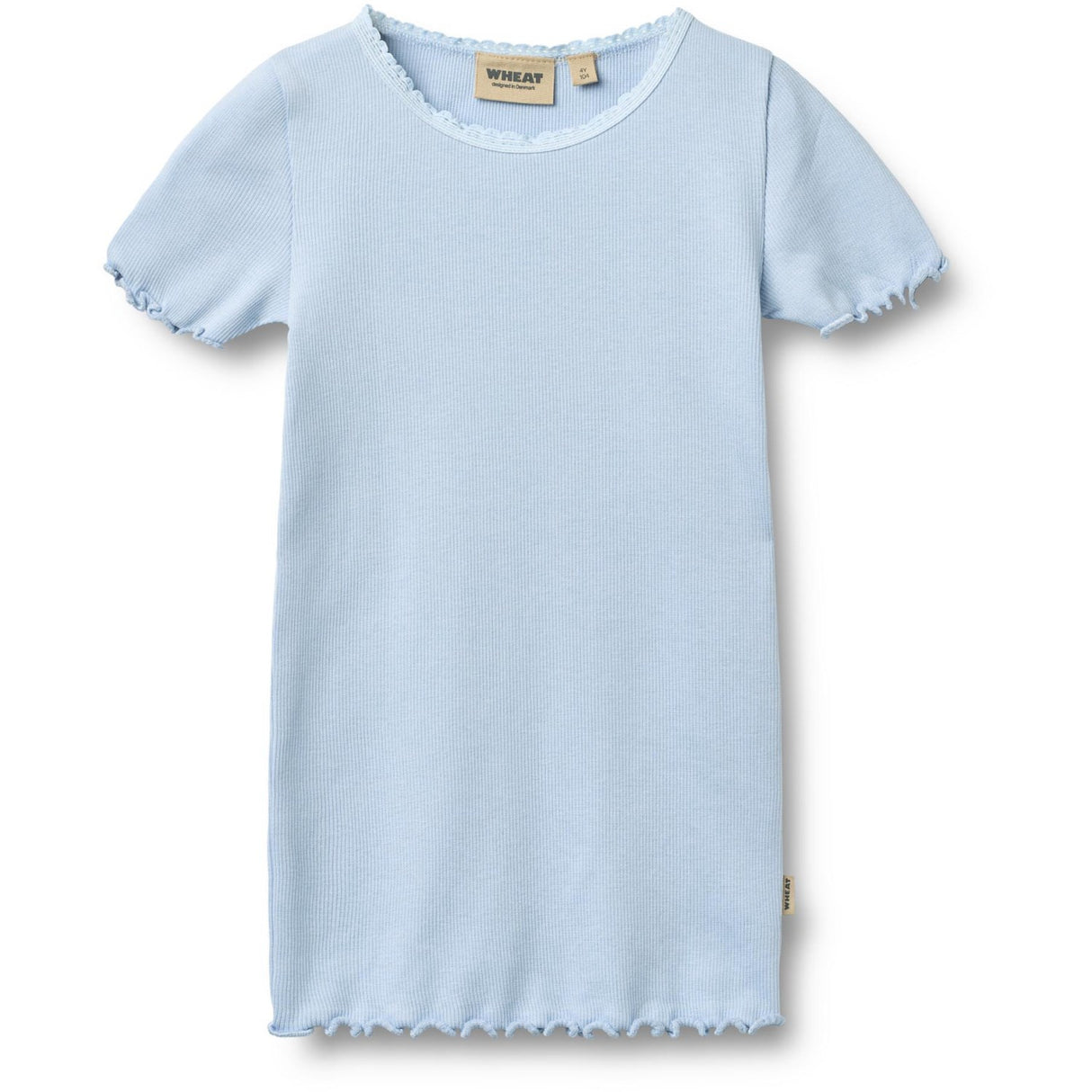 Wheat Air Rib T-shirt S/S Katie