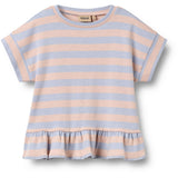Wheat Powder Stripe T-shirt S/S Marie