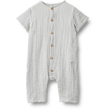 Wheat Light Blue Romper Alex