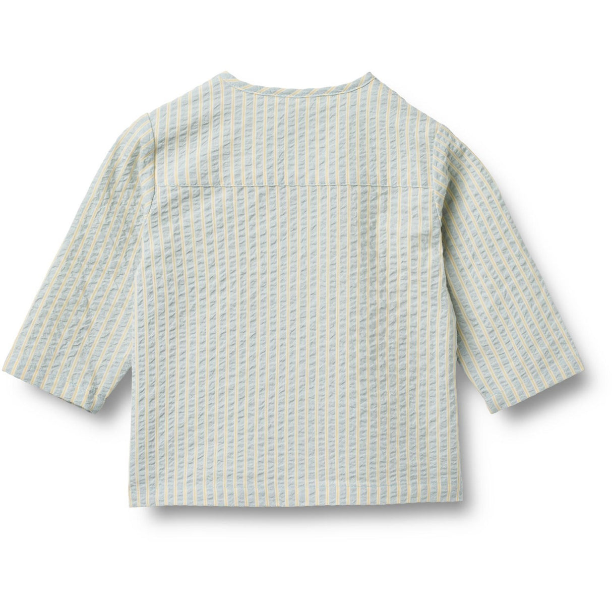 Wheat Summer Sky Stripe Skjorte Shelby