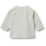 Wheat Summer Sky Stripe Skjorte Shelby