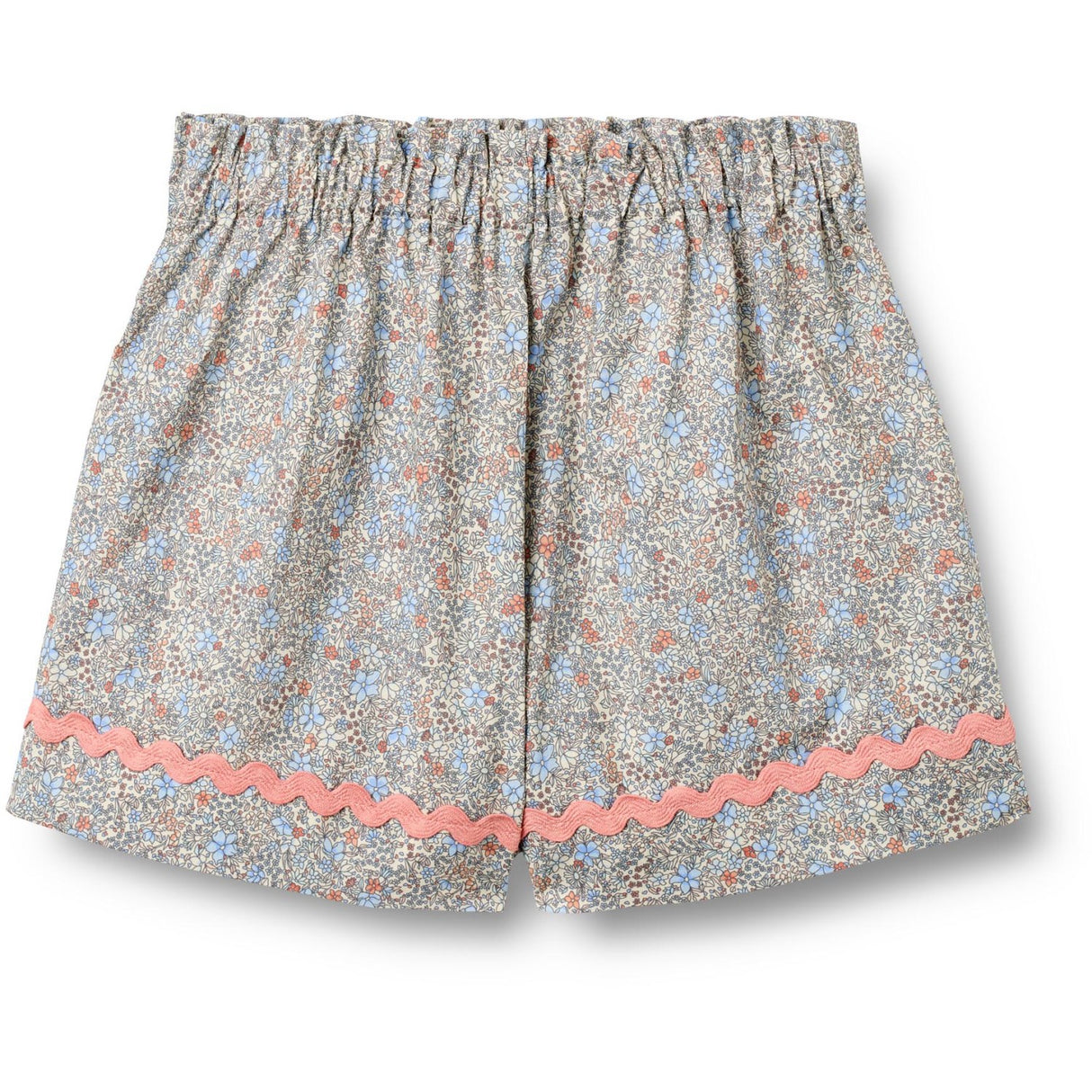 Wheat Air Blue Flowers Shorts Lace Silja