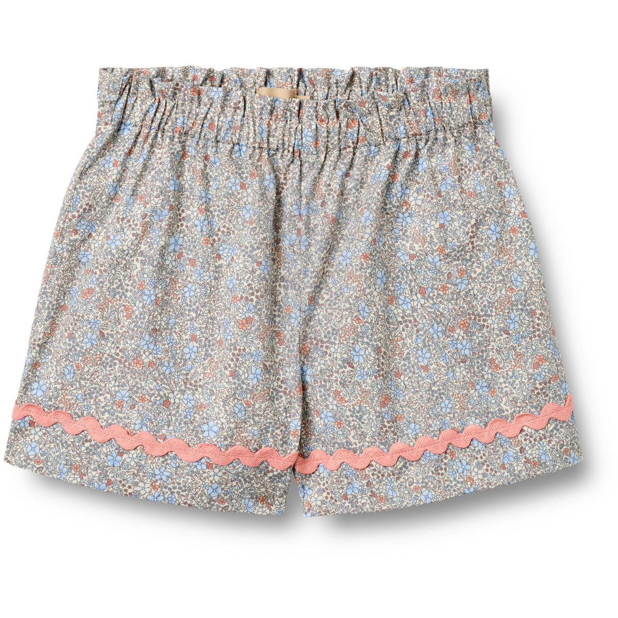 Wheat Air Blue Flowers Shorts Lace Silja