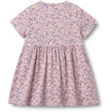 Wheat Pink Blue Flowers Jersey Kjole Anna